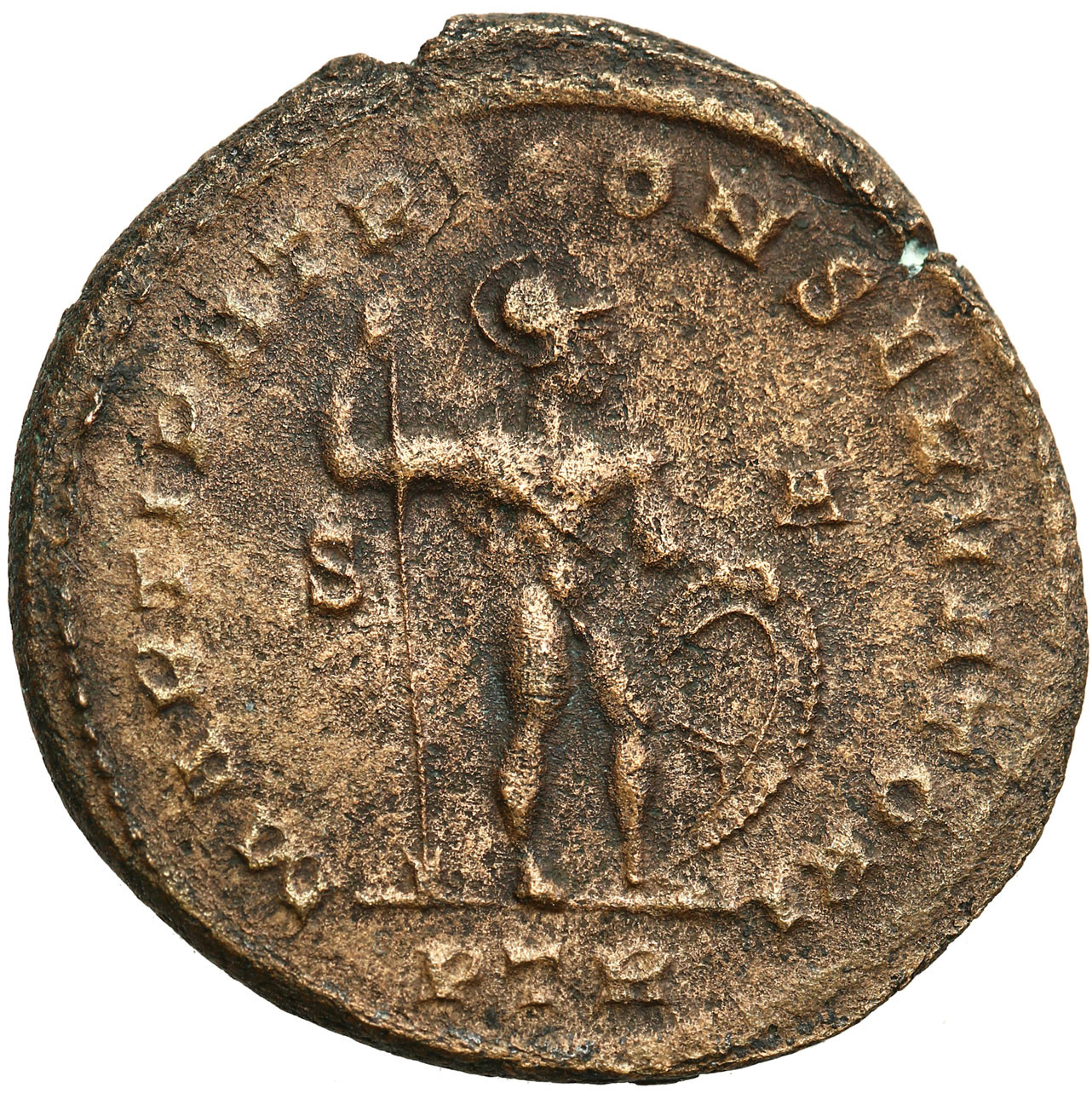Cesarstwo Rzymskie, Follis, Konstantyn I Wielki 305 – 337 n. e., Trewir.